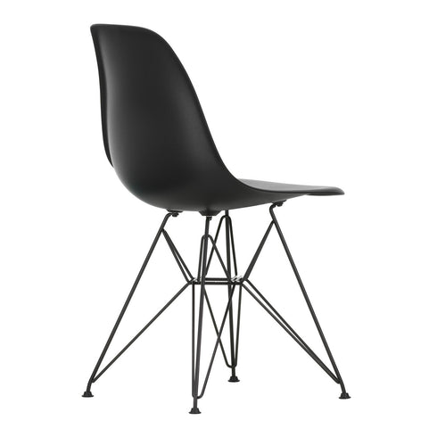 Cadeira Eames DSR em Plástico / Base Preta